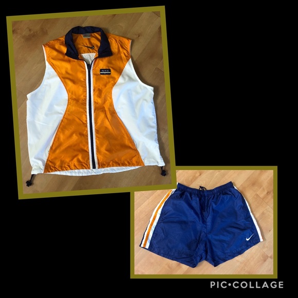 nike vest and shorts